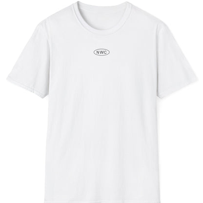 White "NWC DICED" Tee